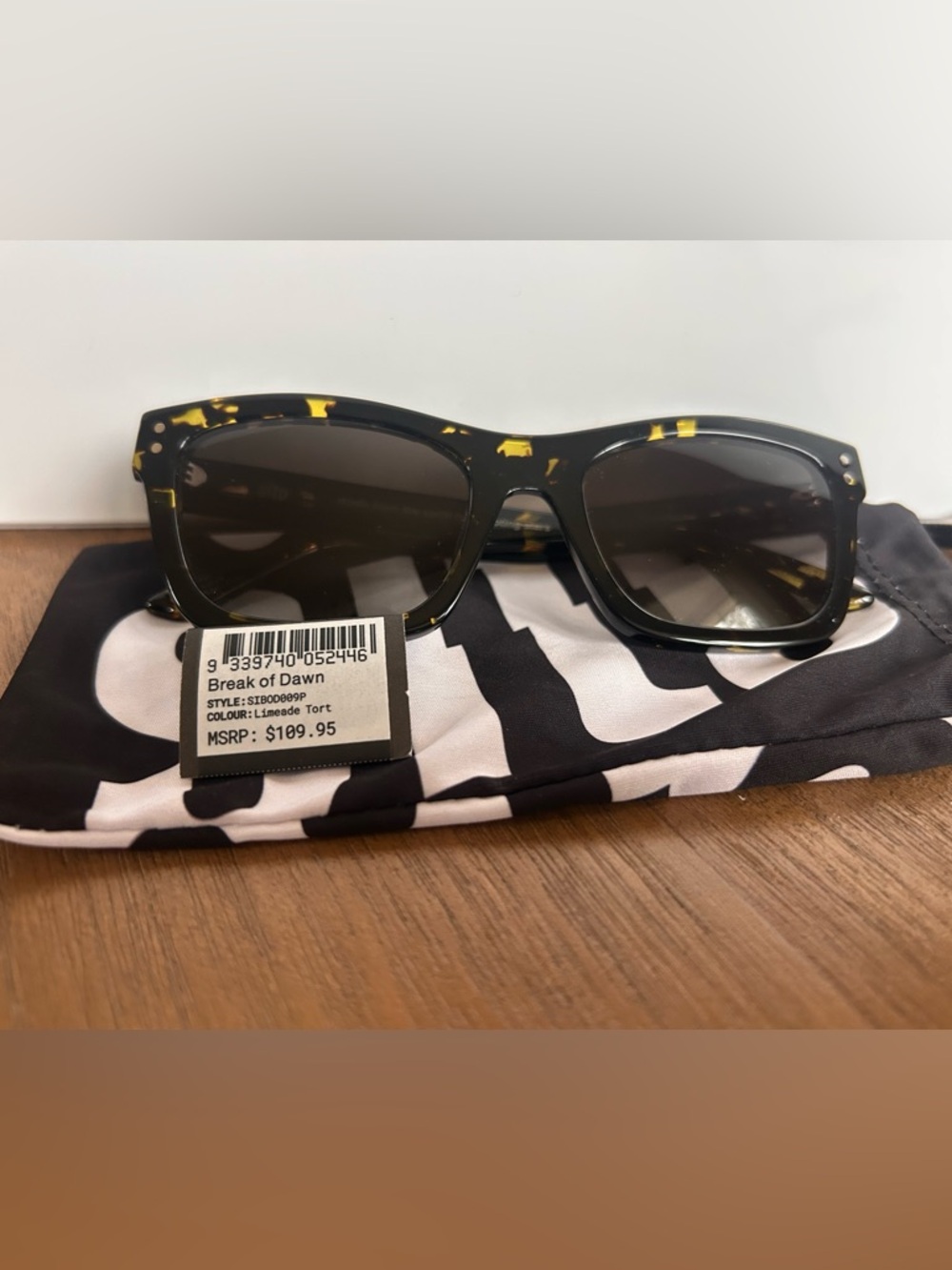 Polarized Sunglasses "Break of Dawn" in Tortoise Yellow